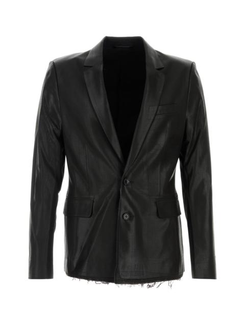 Diesel Black polyester blend J-Phoenix blazer