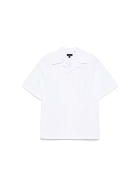 logo-patch shirt