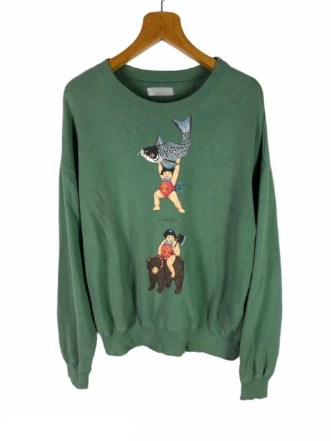 Other Designers Vintage - VINTAGE JAPANESE STYLISH ARTWORK PRINTED SWEATSHIRT