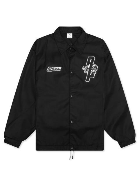 PUMA PUMA X REPRESENT COACHES JACKET - PUMA BLACK