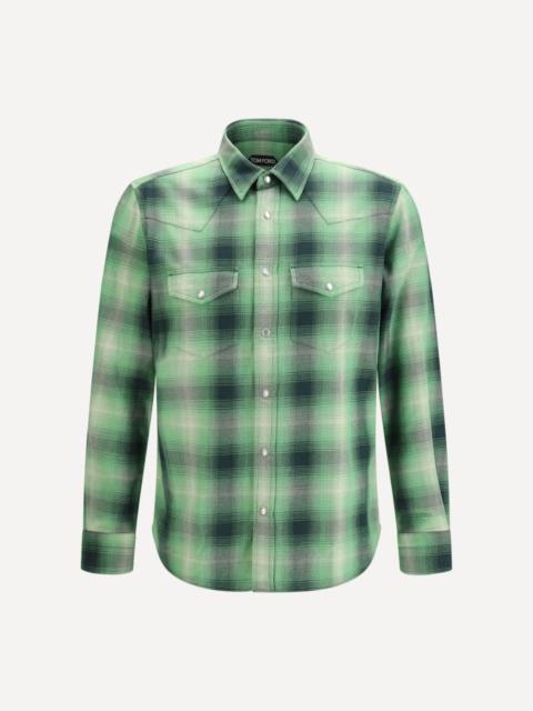 TOM FORD Check Shirt