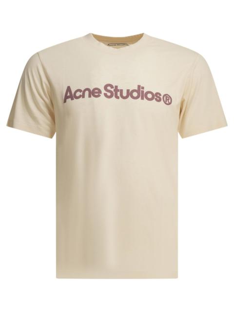 Acne Studios Acne Studios Recycled Cotton Viscose T-Shirt Pink