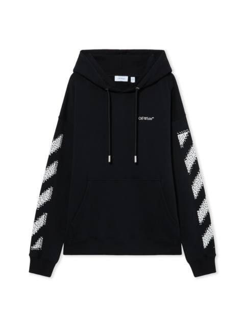 Off-White Pixel Diagonal Skate Hoodie