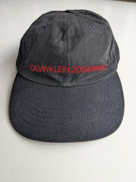 Other Designers Calvin Klein 205W39NYC cap by Raf Simons
