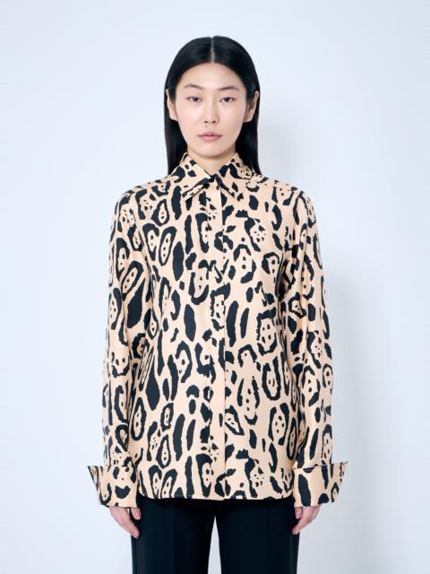 Sportmax Animal-Print Shirt