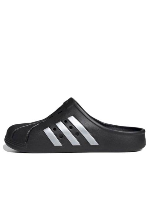 adidas adidas Adilette Clog 'Black Silver' FY8969
