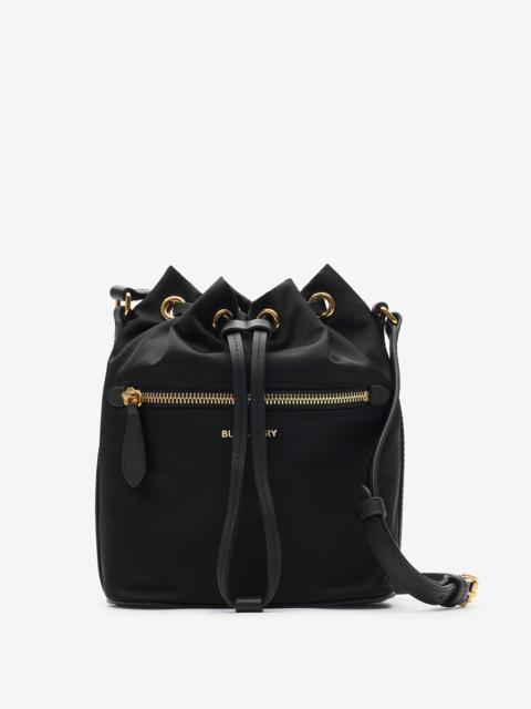 Burberry Mini Nylon Drawcord Pouch