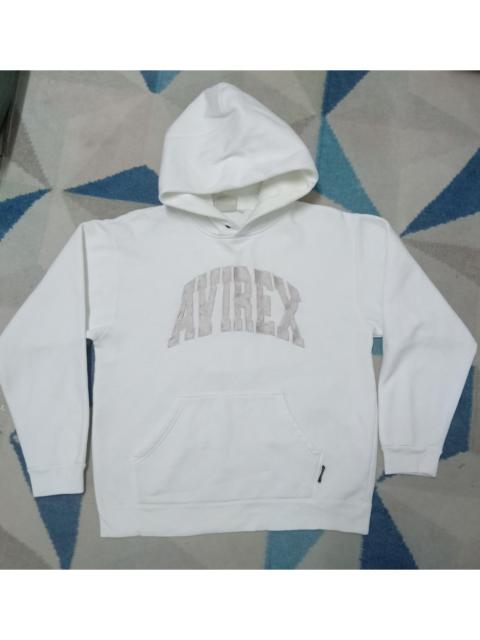 Other Designers Avirex - Big Spellout Embroidered Hoodie
