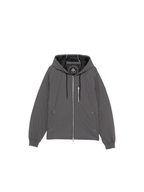 MOOSE KNUCKLES Moose Knuckles Grey Jackets - Hooded Jackets Men