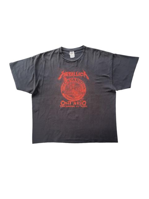 Other Designers Vintage Metallica Band Ontario Tour 2008 Tshirt