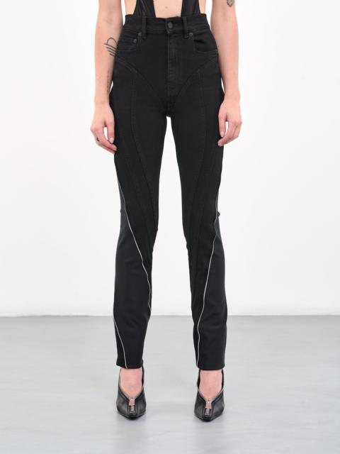 MUGLER Spiral Jeans