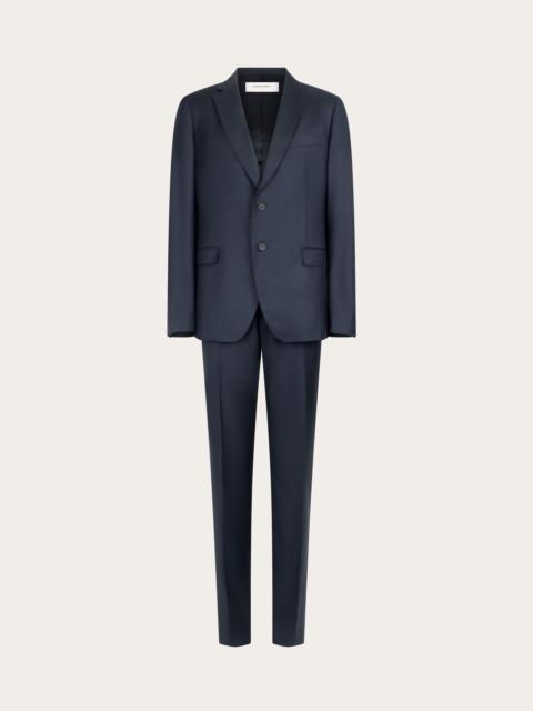 FERRAGAMO Check suit in wool