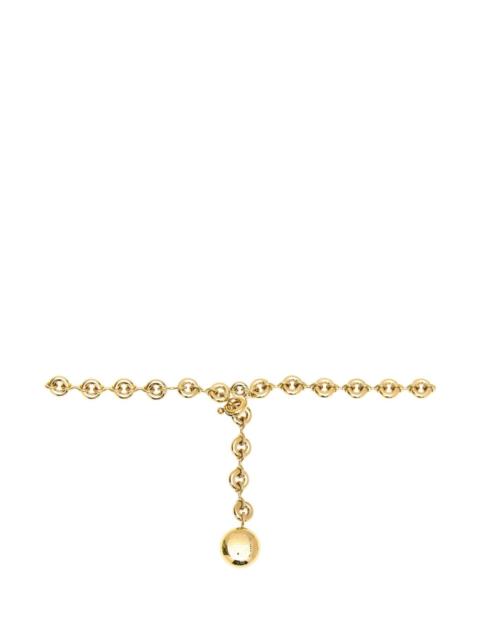 Loewe Loewe Women Gold Metal Donut Belt