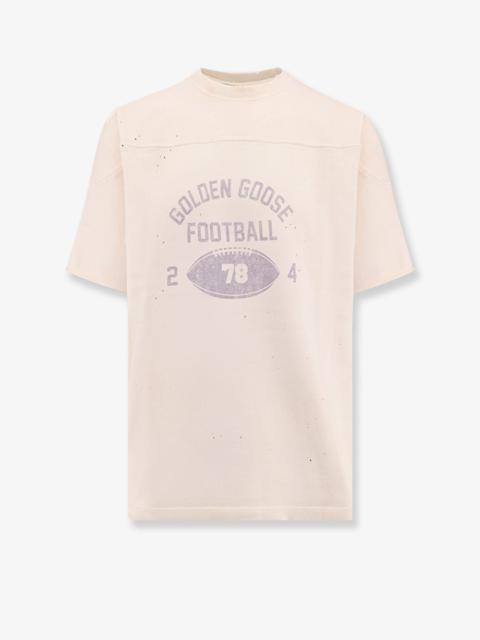 Golden Goose Golden Goose Deluxe Brand Man Golden Goose Deluxe Brand Man White T-Shirts