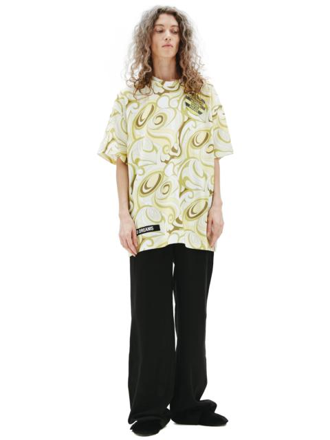 Raf Simons YELLOW COTTON T-SHIRT