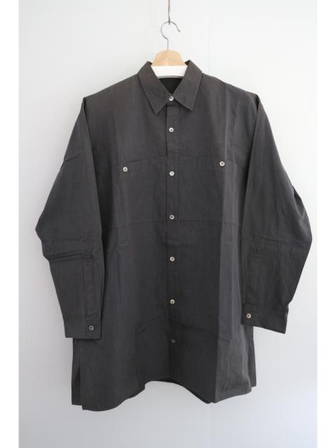 Yohji Yamamoto Early Era [1970s-80s] Cotton Pocket-Panel Docking Shirt