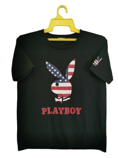 Other Designers Vintage - Playboy Big Logo USA Flag America Flag Rare Design