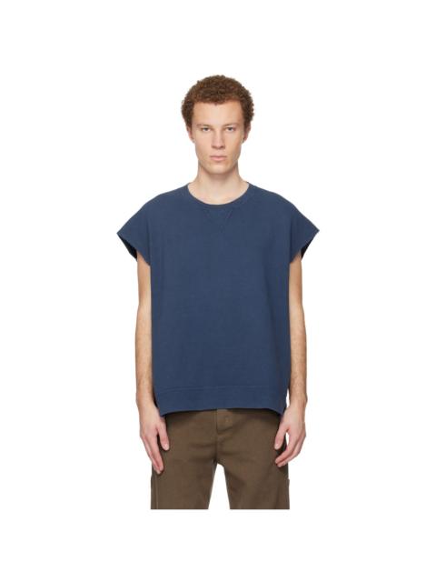 visvim Blue Mondo S/L DMGD Sweatshirt