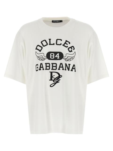 Dolce & Gabbana Dolce & Gabbana Men Logo Print T-Shirt