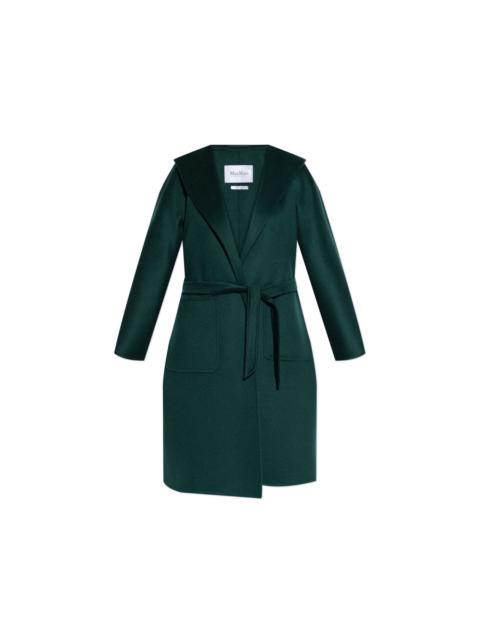 Max Mara MAX MARA Lila Green Cashmere Midi Coat New & Authentic (Wome