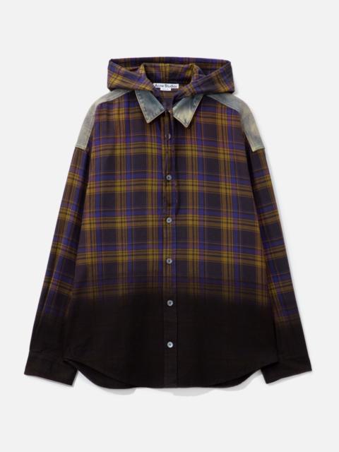 Acne Studios HOODED BUTTON-UP SHIRT