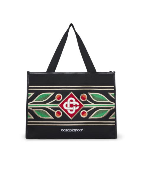 CASABLANCA Laurel Knit Shopper Bag | Casablanca Paris