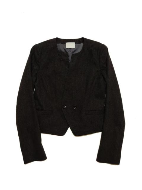 Other Designers Theory - Femme Light Cropped Jacket Coat