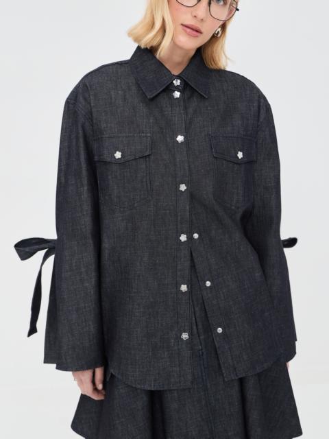 CECILIE BAHNSEN Coral Denim Shirt