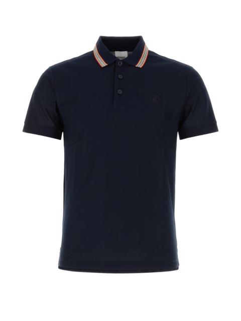 Burberry Midnight blue piquet polo shirt