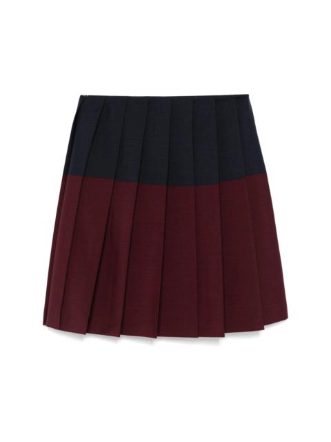 Miu Miu Miu Miu Purple Skirts - Pleated Skirts Women