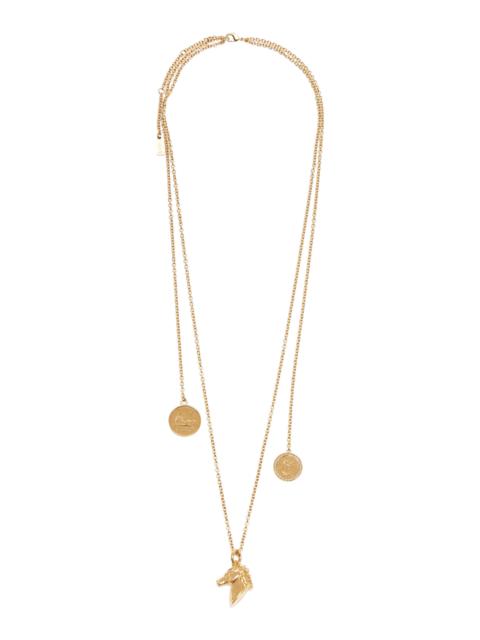 Chloé Chloé Charms Pendant Necklace gold