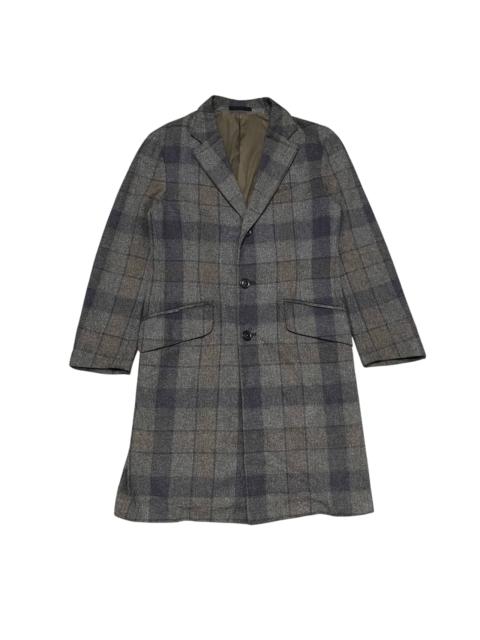 Other Designers Japanese Brand - 9CM Made In Japan Plaid Long Coat