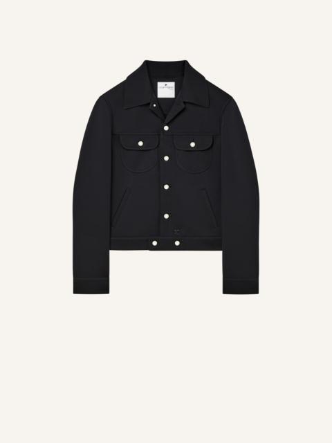 courrèges TWILL TRUCKER JACKET