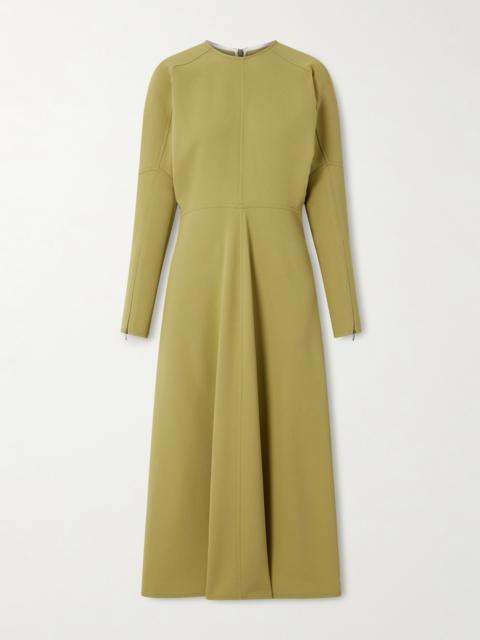 Victoria Beckham Crepe Midi Dress