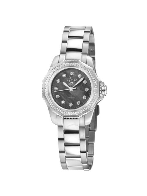 Gv2 By Gevril - GV2 by Gevril Cortina Quartz Diamond Ladies Watch 13501B