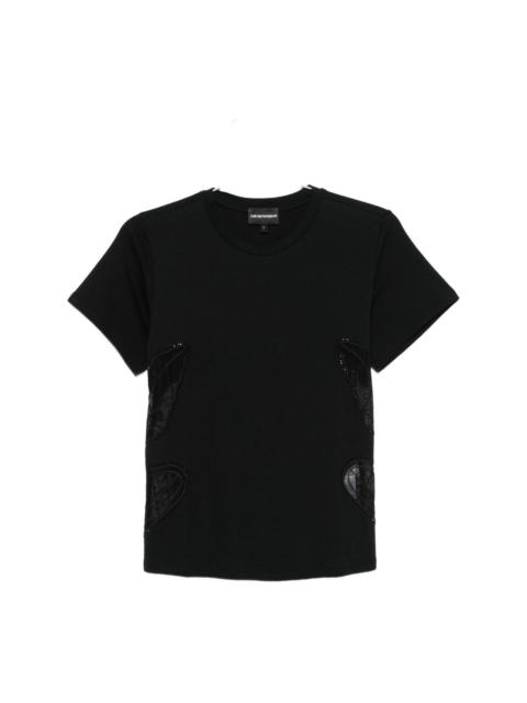 EMPORIO ARMANI Logo cotton t-shirt