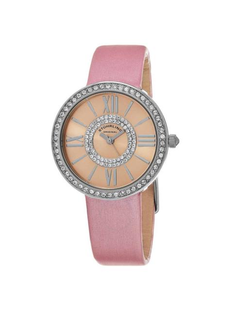 Other Designers Stuhrling Original Vogue Pink Dial Ladies Watch M15317