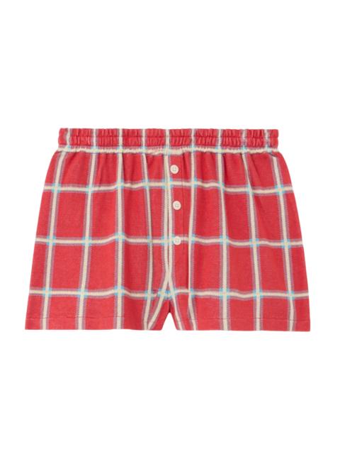 GUEST IN RESIDENCE Picnic Plaid Short