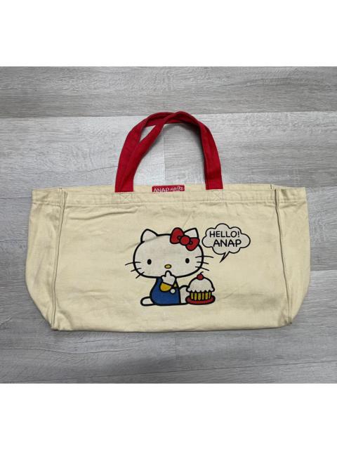 Japanese Brand - anap X hello kitty tote bag