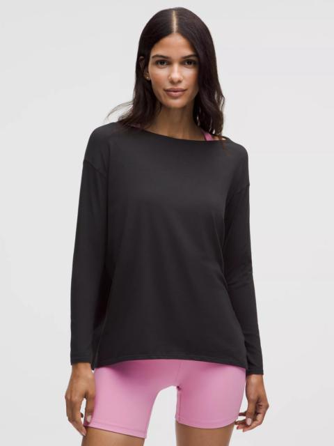 lululemon Back In Action Organic Cotton Long-Sleeve Shirt