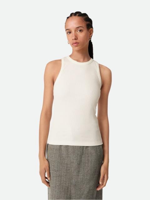 Bottega Veneta Cotton Rib Jersey Tank Top