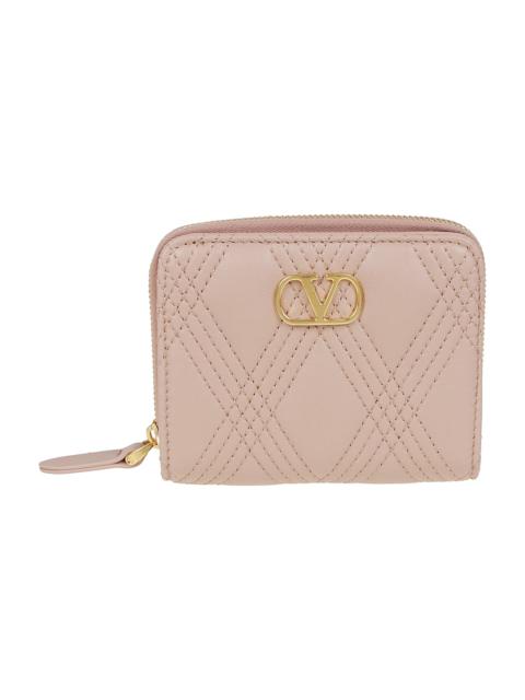 Valentino Zip Around Wallet Quiltie 67