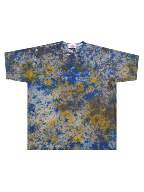 Supreme Supreme x Stone Island Embroidered Logo Short-Sleeve Top 'Dark Blue'