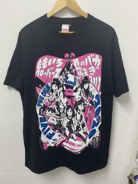 Other Designers Anime × Band Tees × Japanese Brand - Momoiro Clover Z Japan Idol Band