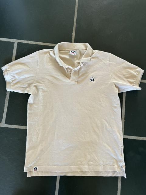 Other Designers Aape - Aape tan collared rugby shirt