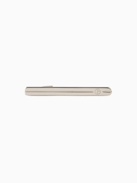 GIORGIO ARMANI Silver tie bar
