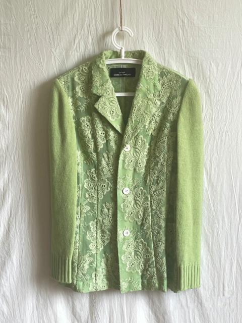 Comme Des Garçons Comme Des Garcons Green Papaya Tricot 1997 Sweater