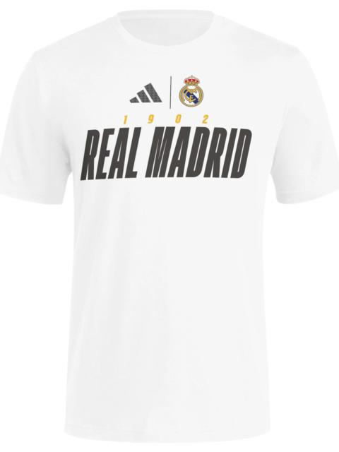 adidas adidas Adult Real Madrid White Wordmark T-Shirt