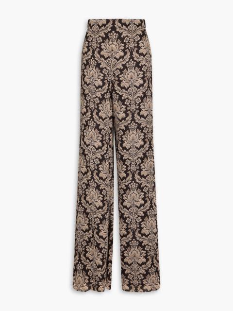 Zimmermann Floral-print chiffon wide-leg pants