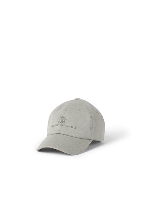Brunello Cucinelli Brunello Cucinelli Baseball cap with logo in Khaki at Nordstrom